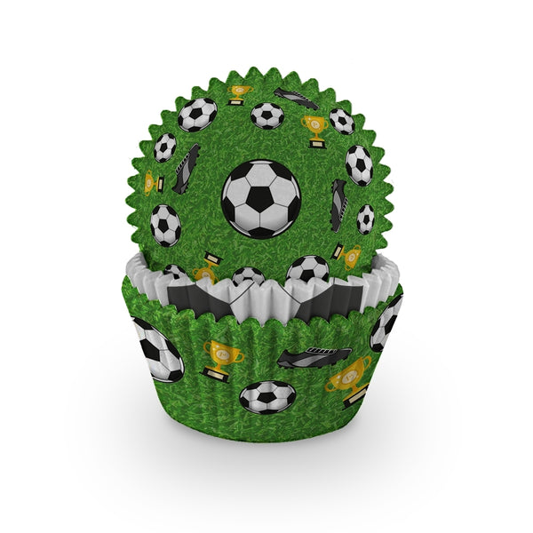 Anniversary House Football Cupcake Cases x 75