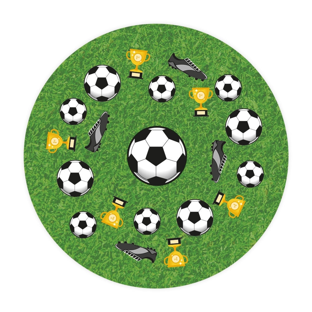 Anniversary House Football Cupcake Cases x 75