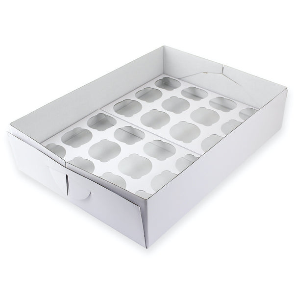 PME Holds 24 White Cupcake Box