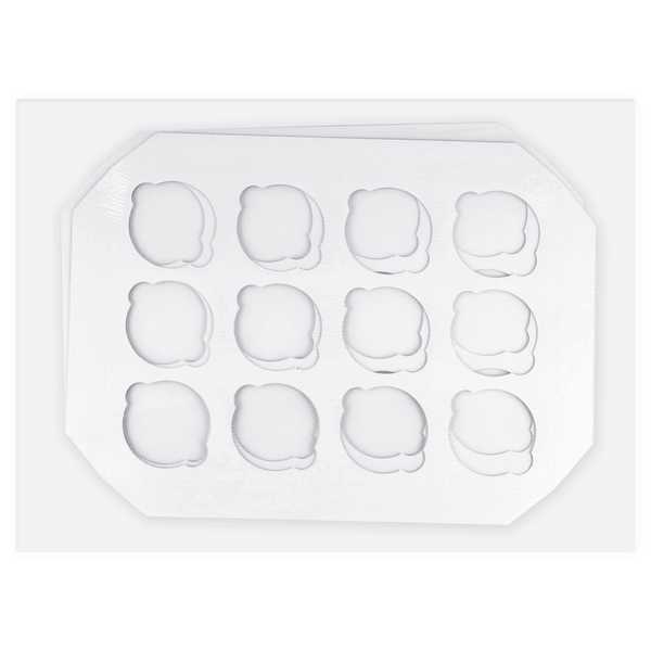 PME Holds 24 White Cupcake Box