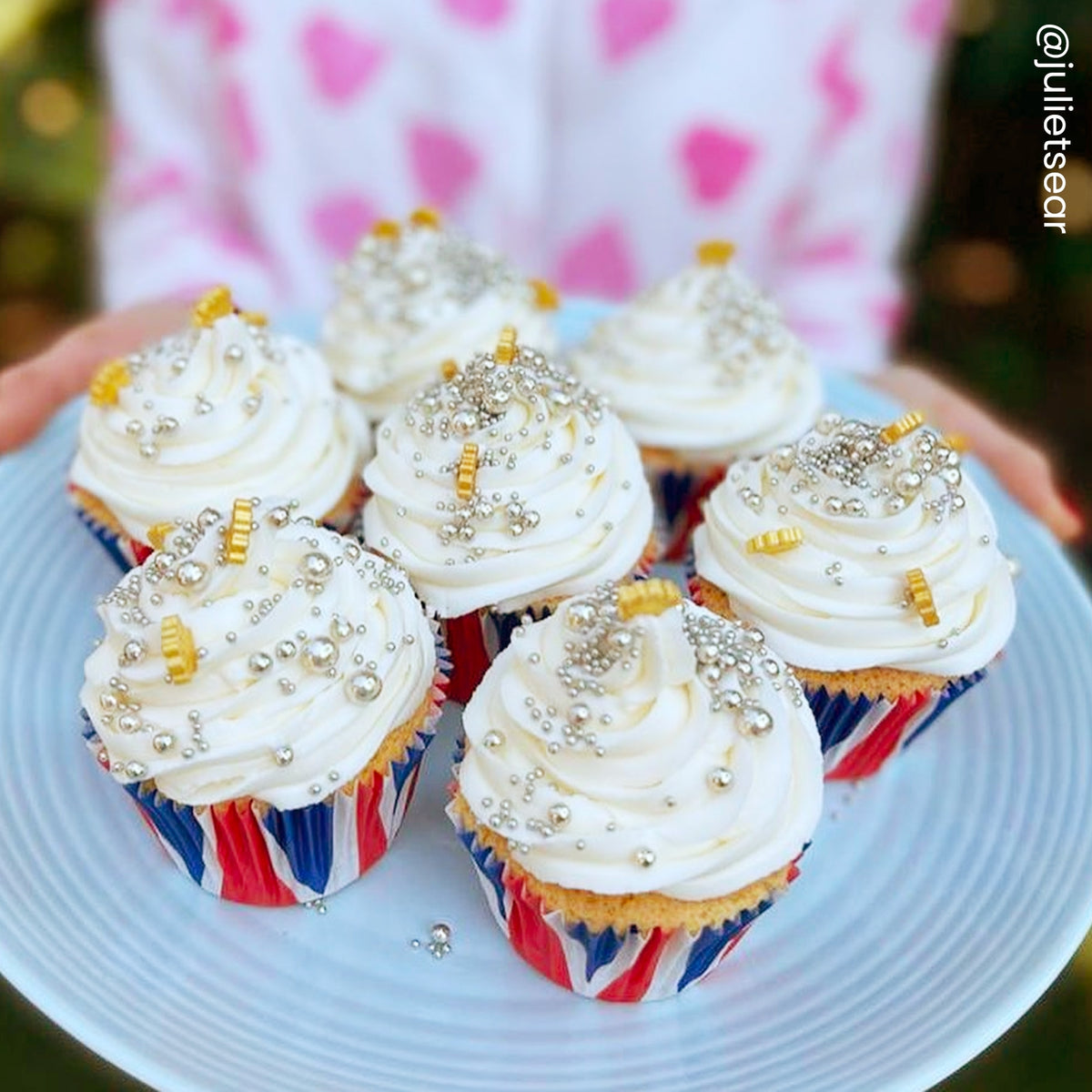 Scrumptious Union Jack Cupcake Cases x 36