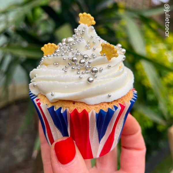 Scrumptious 3D Gold Crown Sprinkles 60g