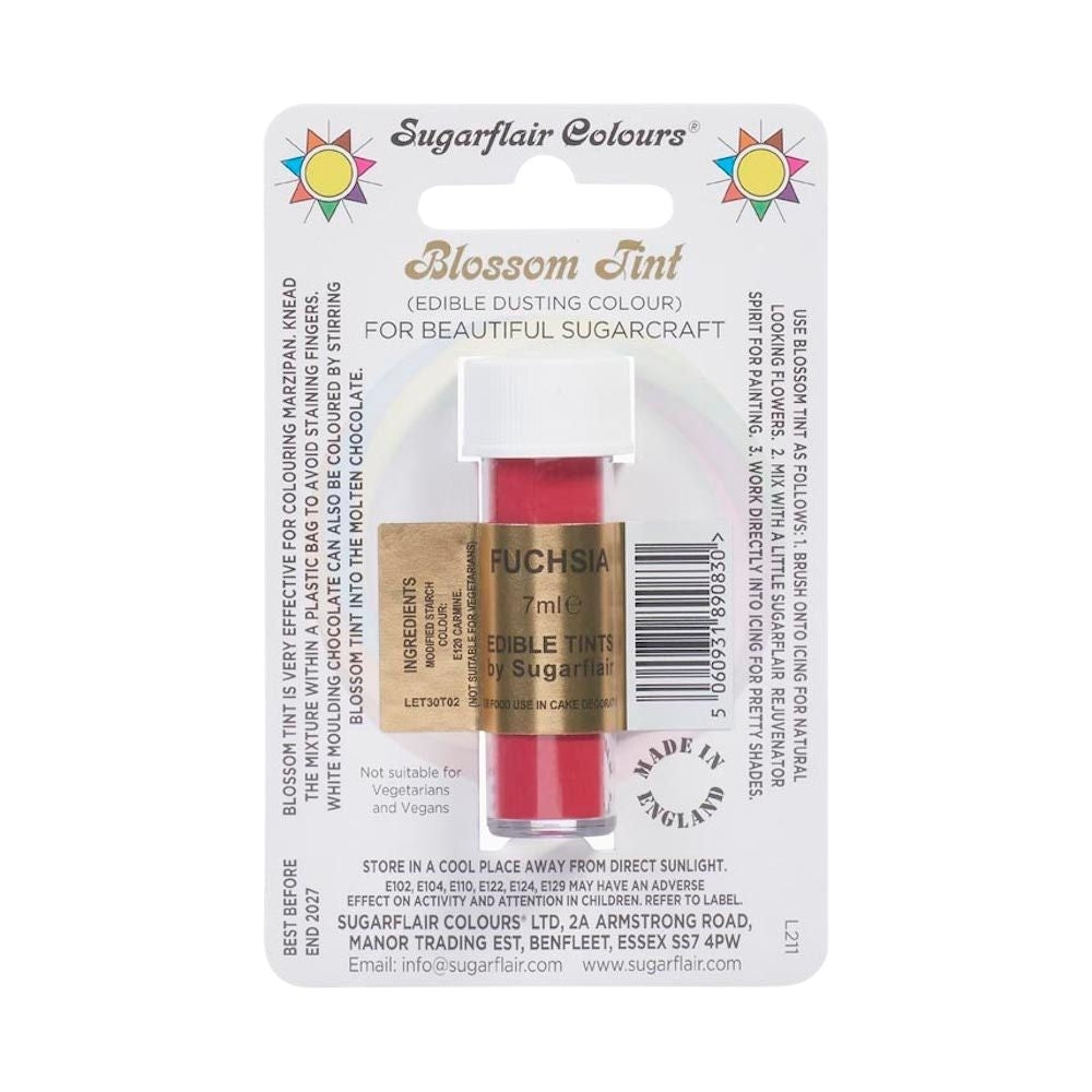 Sugarflair Fuchsia - Blossom Tint Dusting Colour