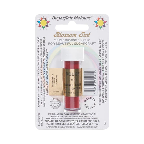 Sugarflair Rouge - Blossom Tint Dusting Colour 7ml