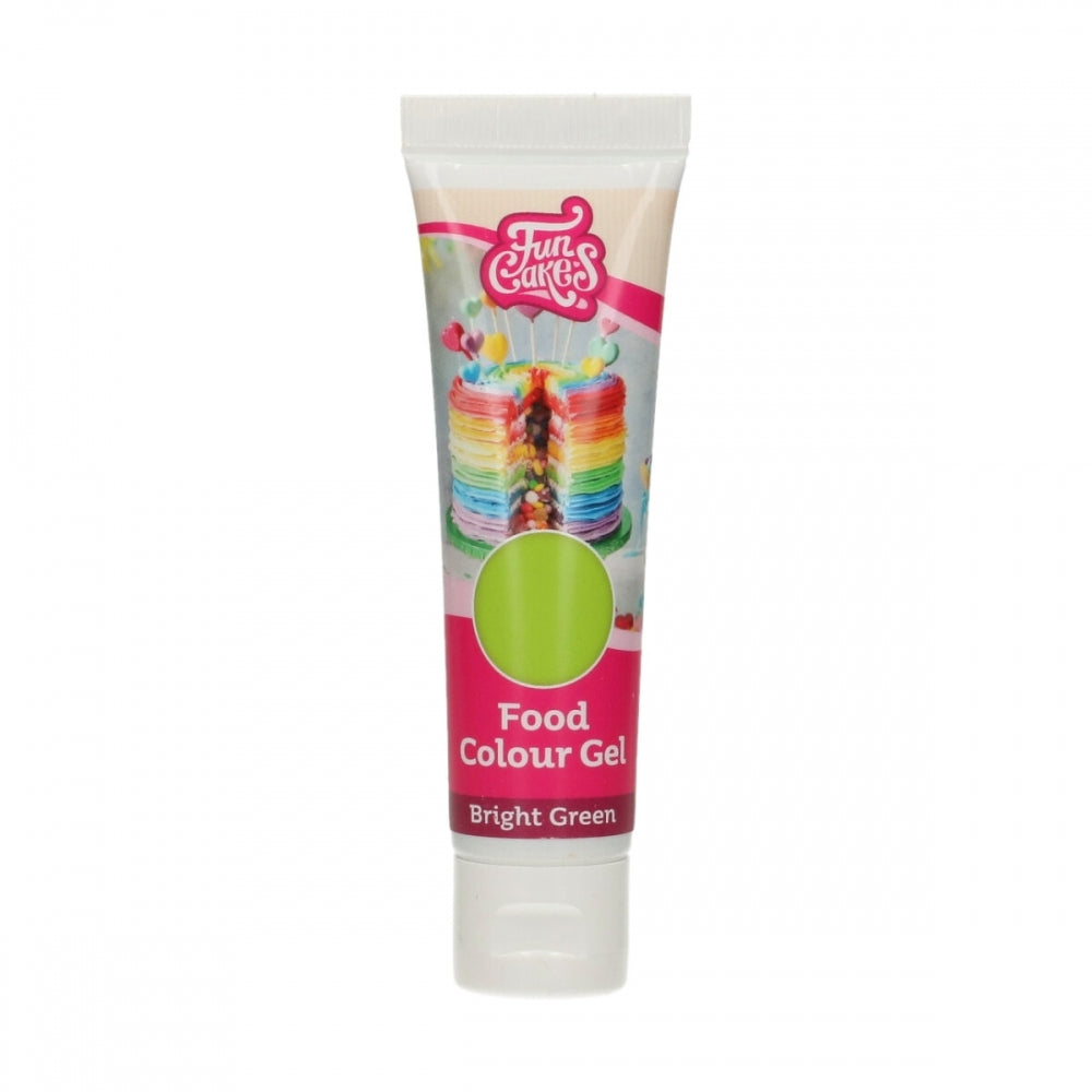 FunCakes Food Colour Gels 30g - Bright Green