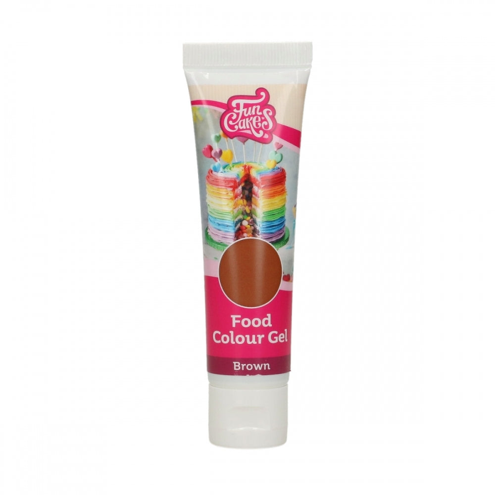 FunCakes Food Colour Gels 30g - Brown