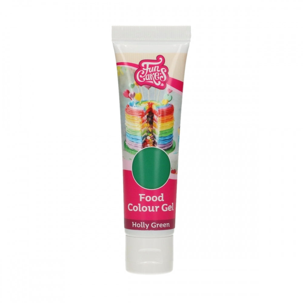 FunCakes Food Colour Gels 30g - Holly Green