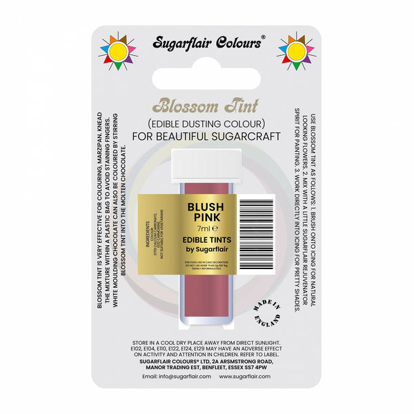 Sugarflair Blush Pink - Blossom Tint Dusting Colour 7ml