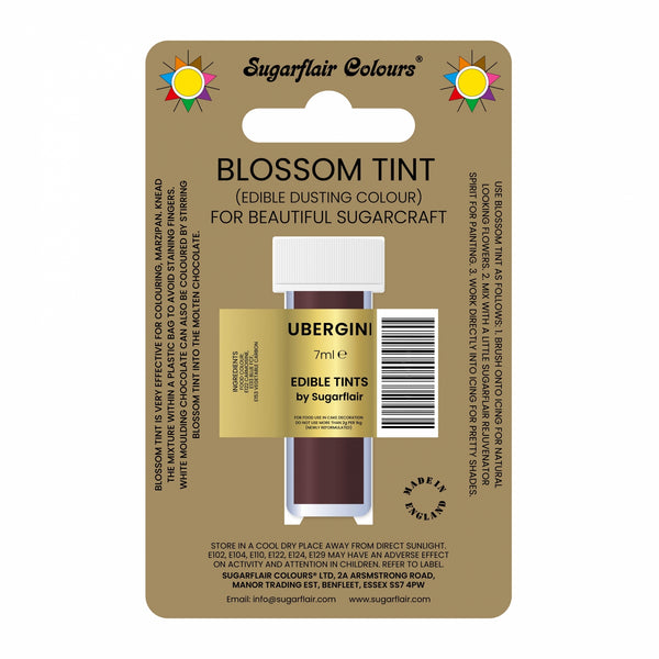 Sugarflair Aubergine - Blossom Tint Dusting Colour