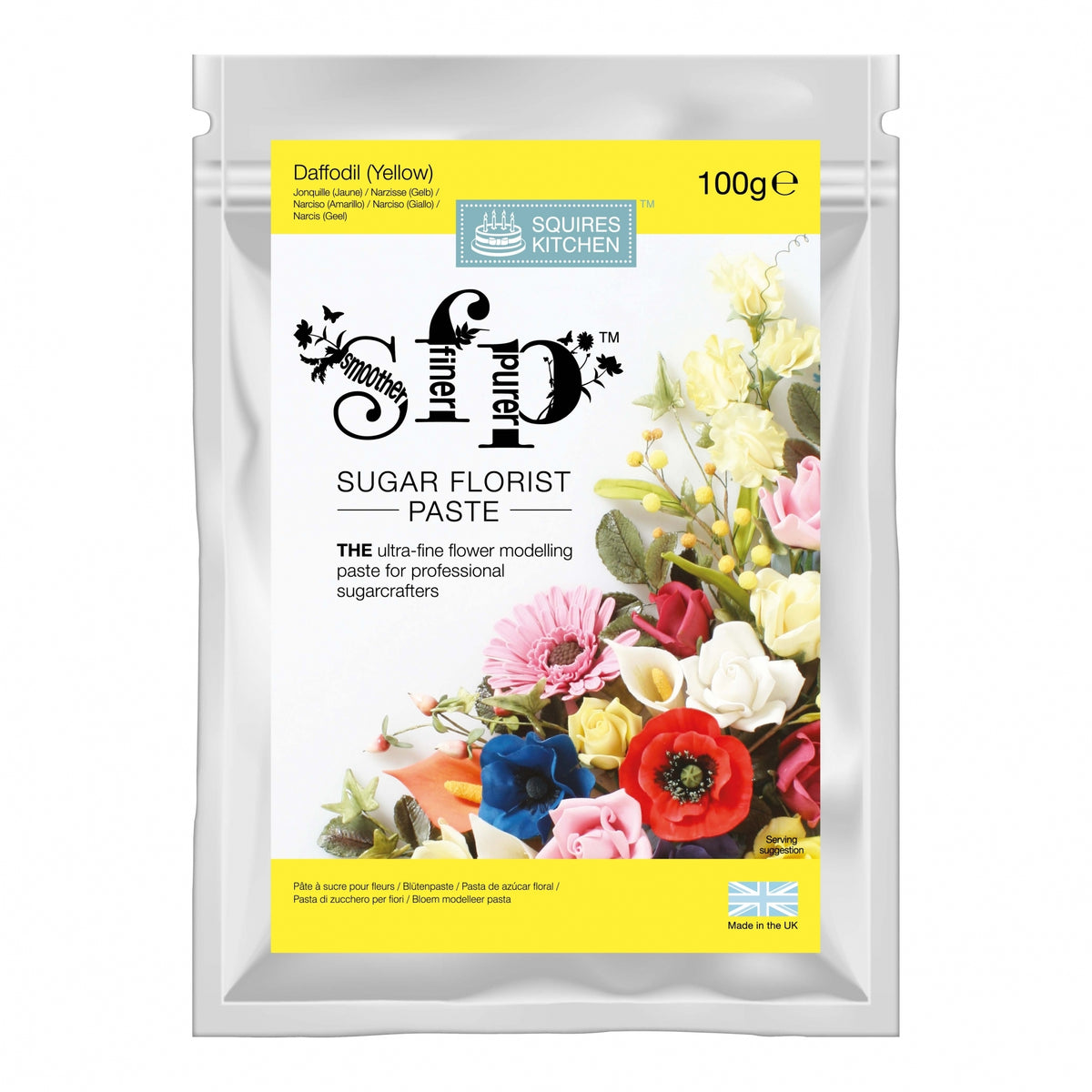 Squires Kitchen Daffodil Yellow Sugar Florist Past
