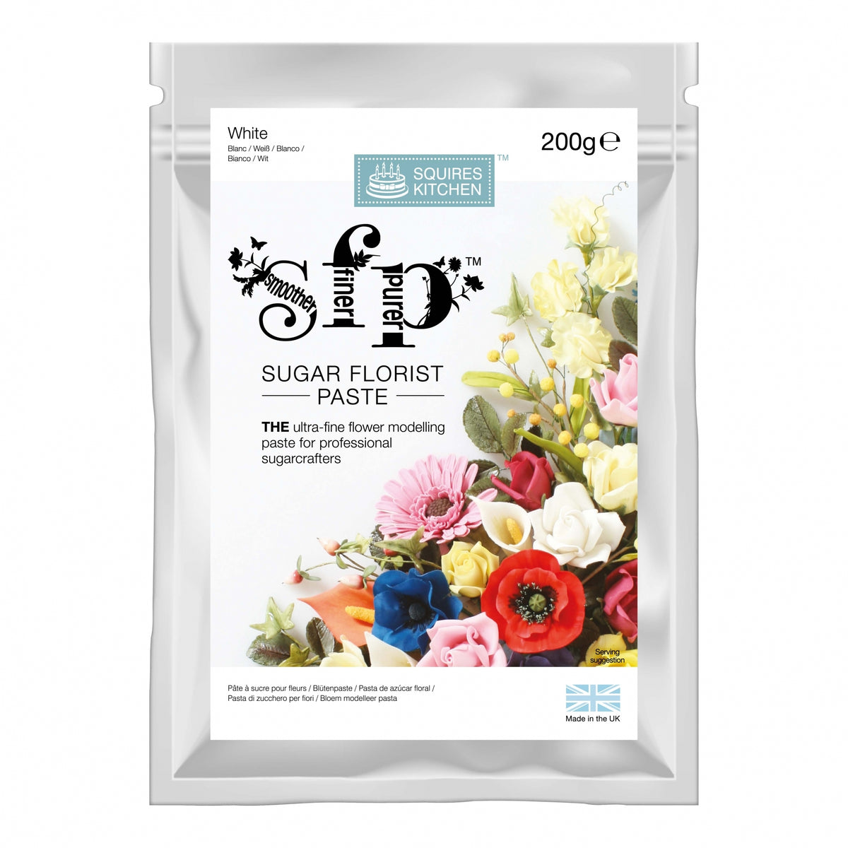 Squires Kitchen White Florist Paste