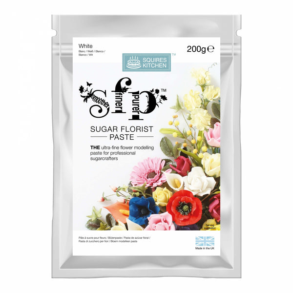 Squires Kitchen White Florist Paste