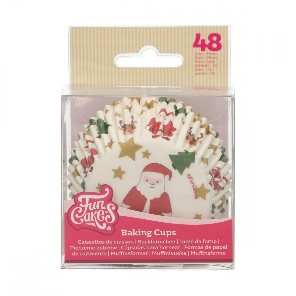 FunCakes Christmas Baking Cases x 48