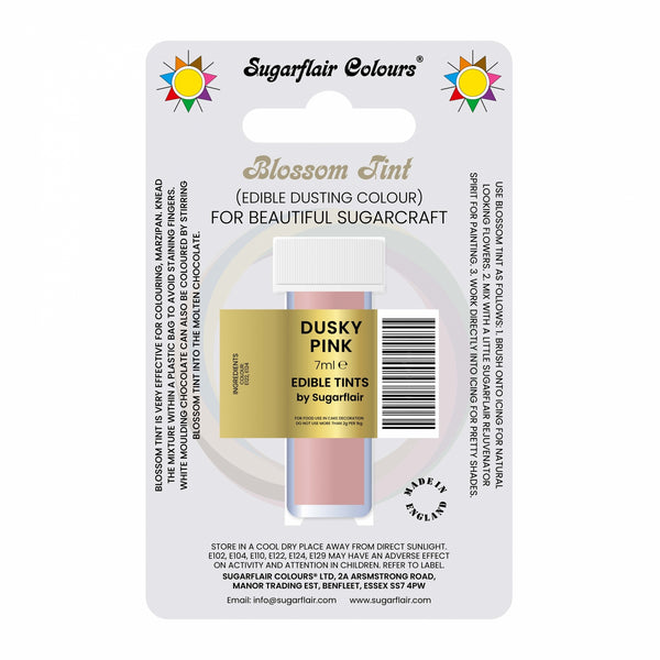 Sugarflair Dusky Pink - Blossom Tint Dusting Colour