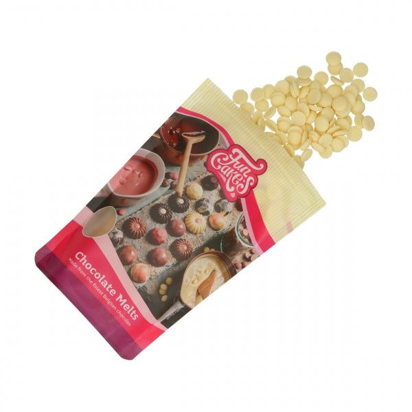 FunCakes LOW DATE - FunCakes Chocolate Melts White 350g [MAY 2026]