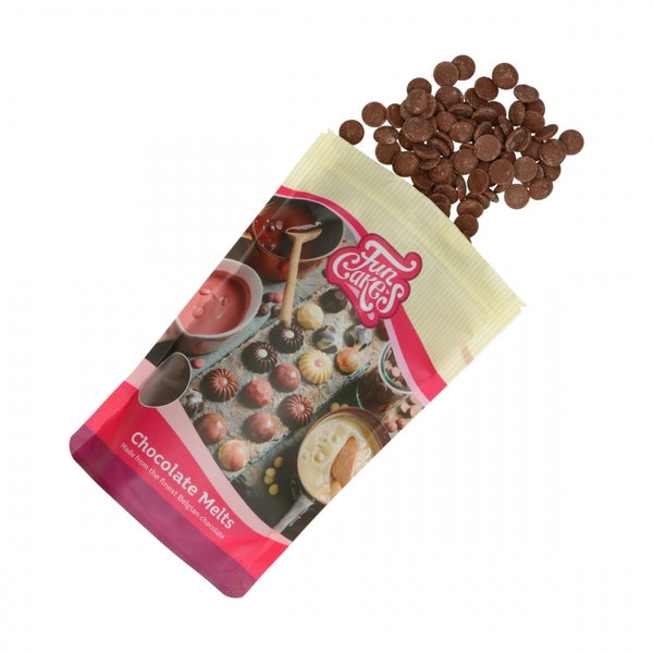 FunCakes LOW DATE - FunCakes Chocolate Melts Milk 350g [JUNE 2026]