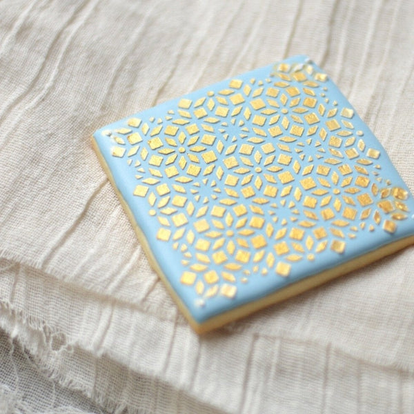 Silvia Favero Diamond Stencil Set Of 7