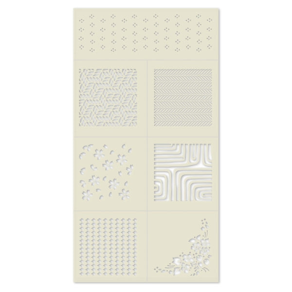 Silvia Favero Cosmo Stencil Set Of 7