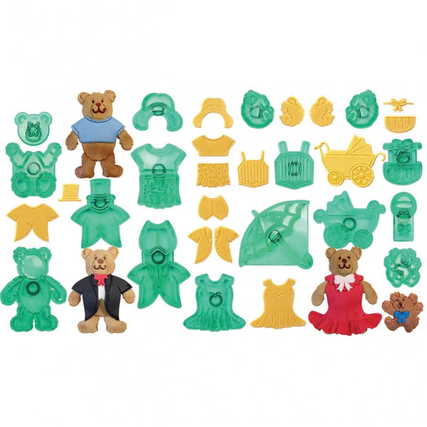PME Dress A Teddy Icing Cutter Set Of 16