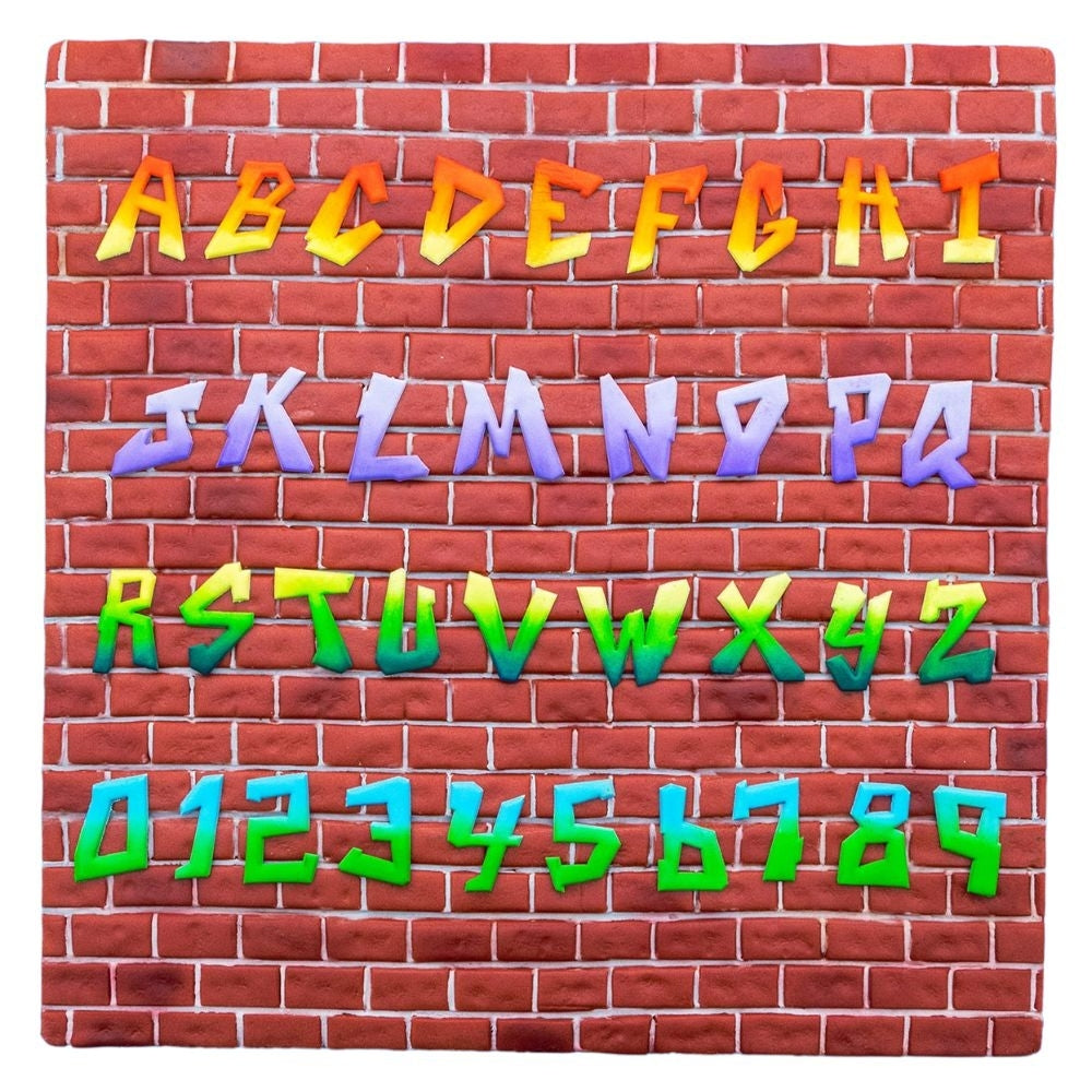 FMM Graffiti Letters Tappit Cutter