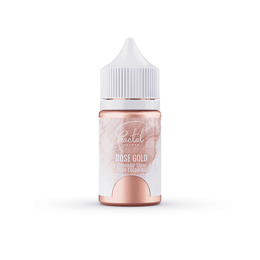 Fractal Colors ShimmAir Shine Airbrush & Icing Colour 33g - Rose Gold