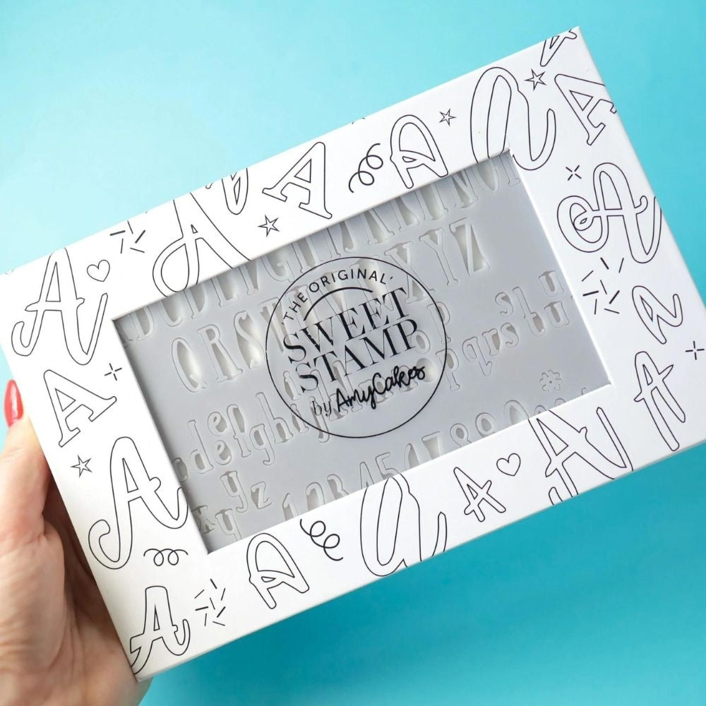 Sweet Stamp Mini Timeless Letter & Number Embossing Set