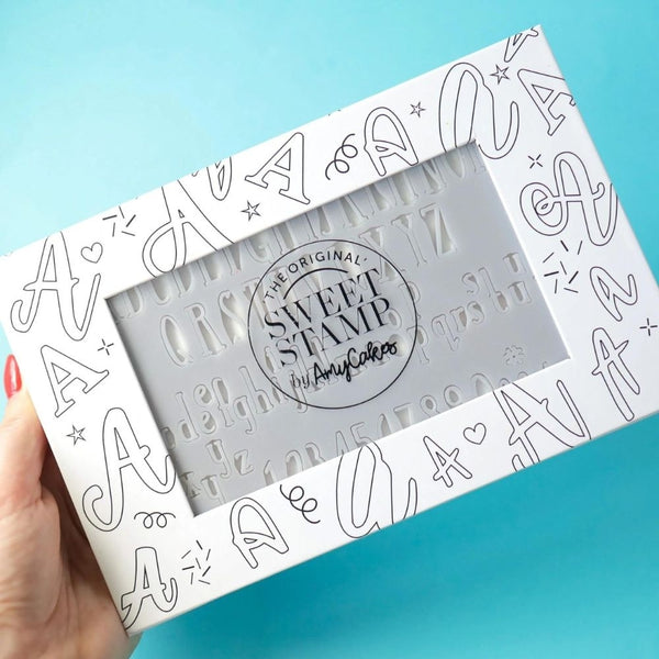 Sweet Stamp Mini Timeless Letter & Number Embossing Set