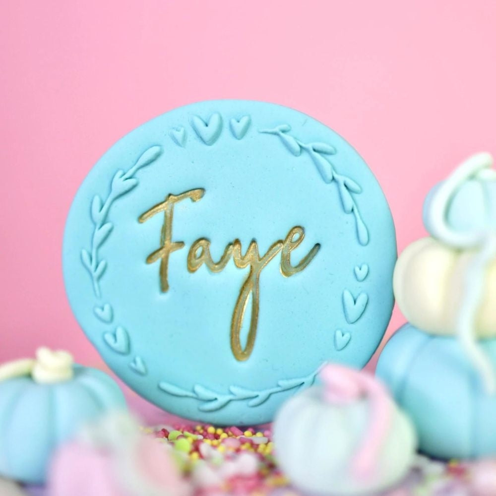 Sweet Stamp Mini Trendy Letter & Number Embossing Set