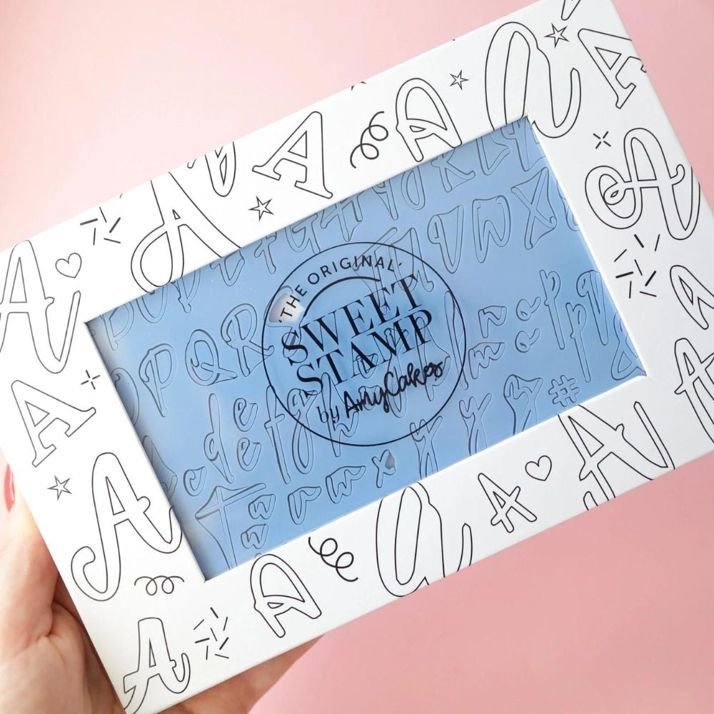 Sweet Stamp Mini Trendy Letter & Number Embossing Set
