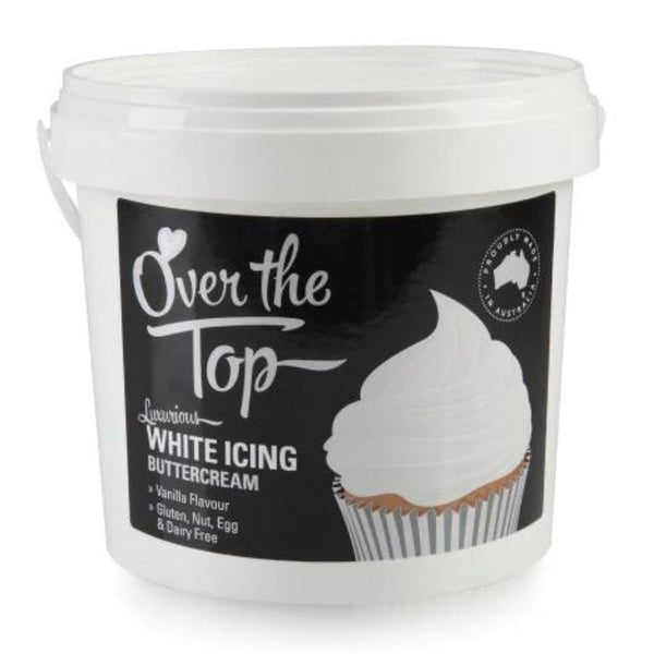 Over The Top White Buttercream
