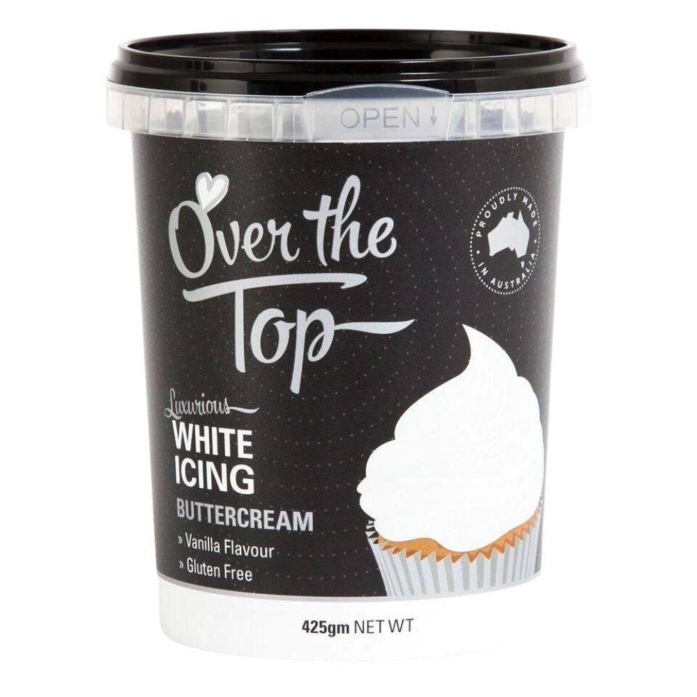 Over The Top White Buttercream