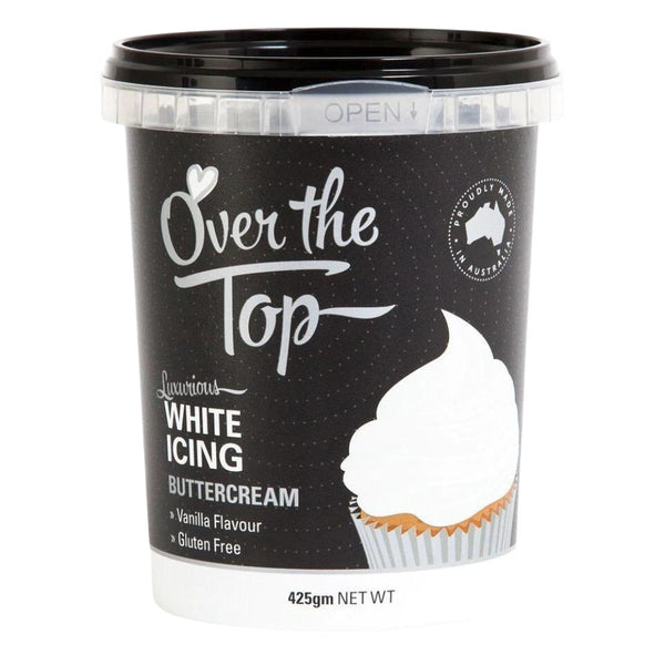 Over The Top White Buttercream