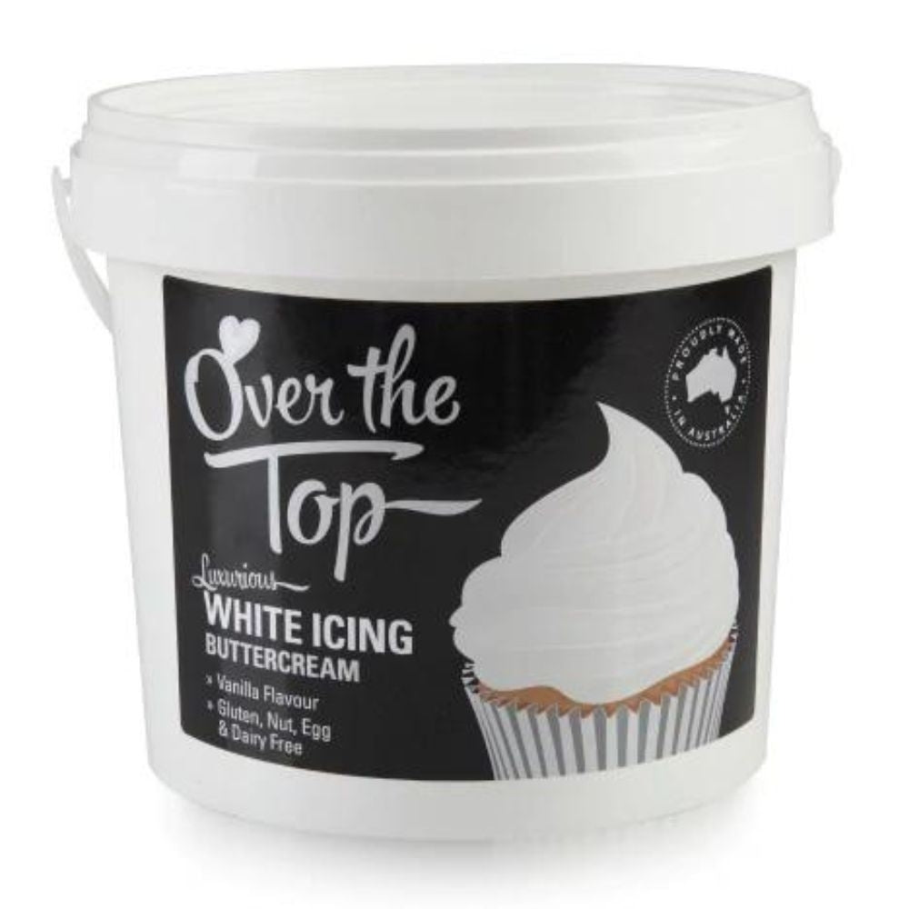 Over The Top White Buttercream