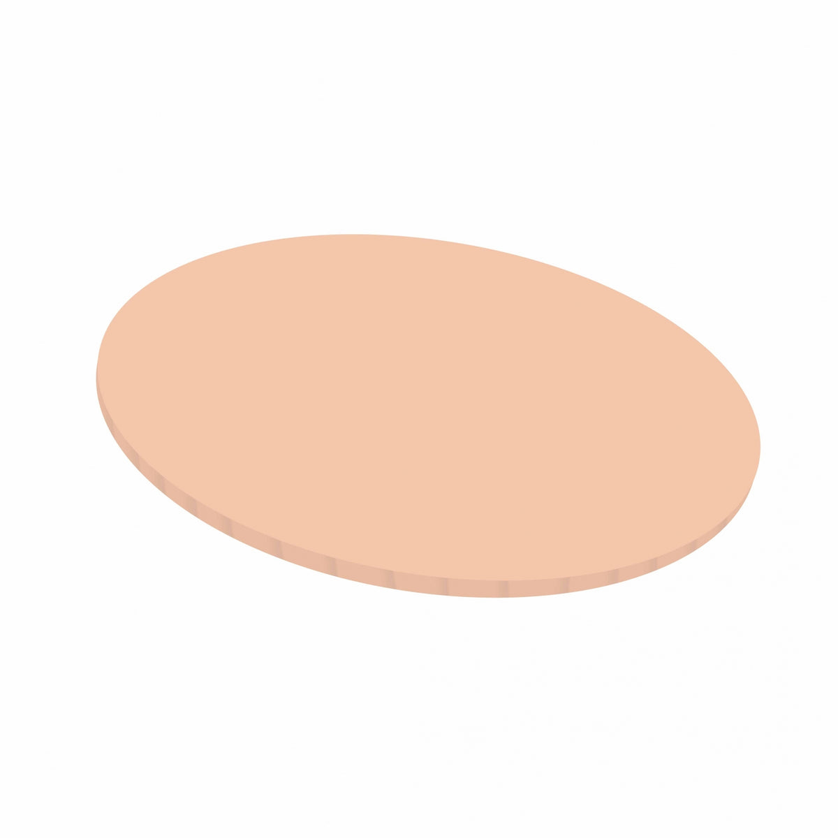 Simply Making 5mm Pastel Orange Round Matt Masonite Board