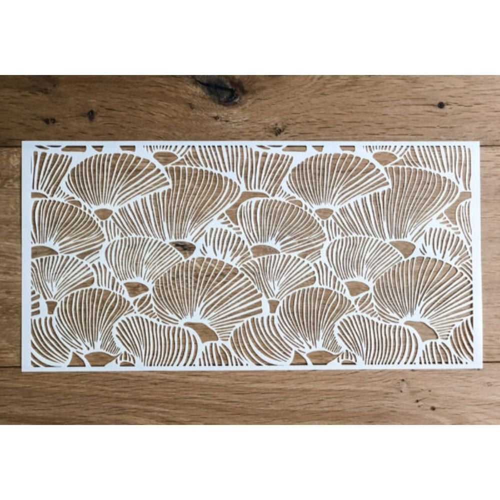 Angela Morrison Abanico - Wedding Stencil Collection