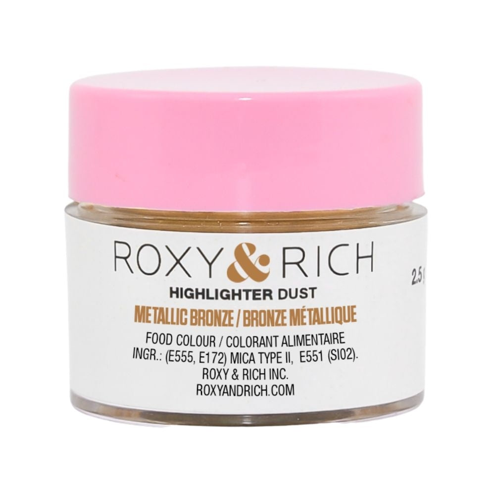 Roxy & Rich Highlighter Dust 2.5g - E171 Free - Metallic Bronze