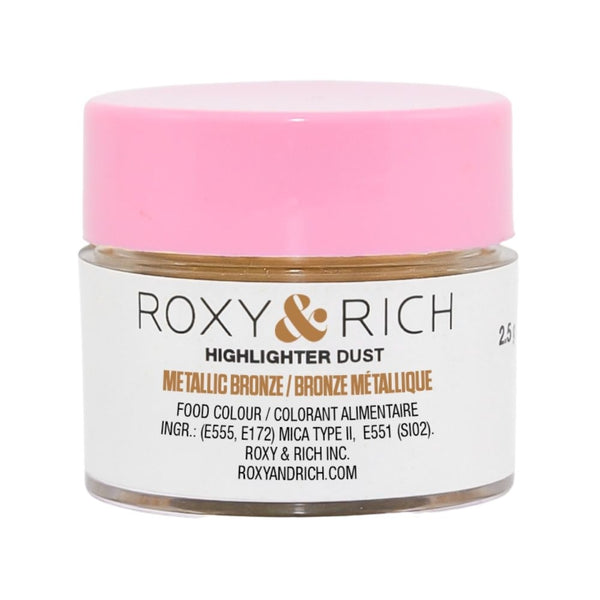 Roxy & Rich Highlighter Dust 2.5g - E171 Free - Metallic Bronze