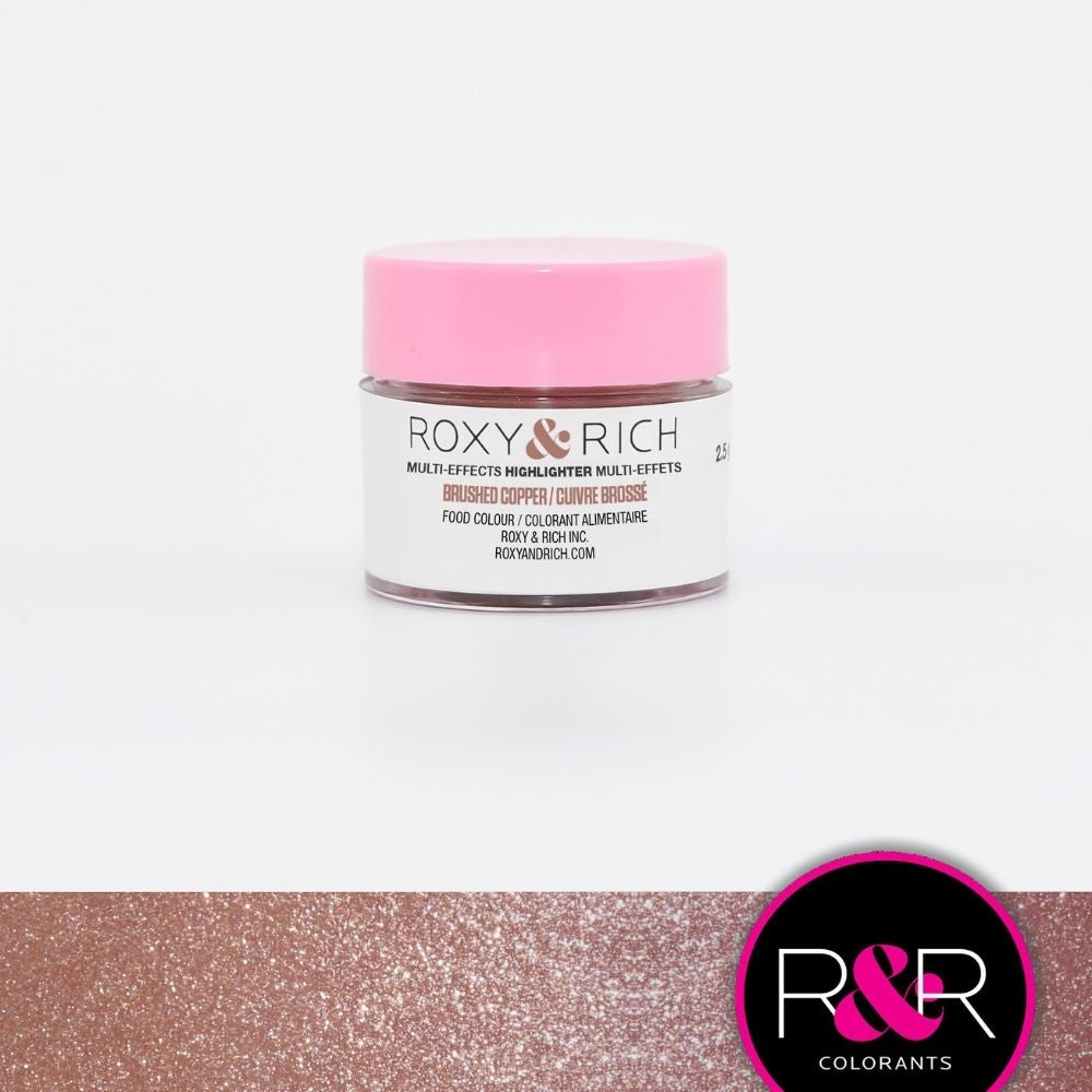 Roxy & Rich Highlighter Multi-Effects Dust 2.5g - E171 Free - Brushed Copper
