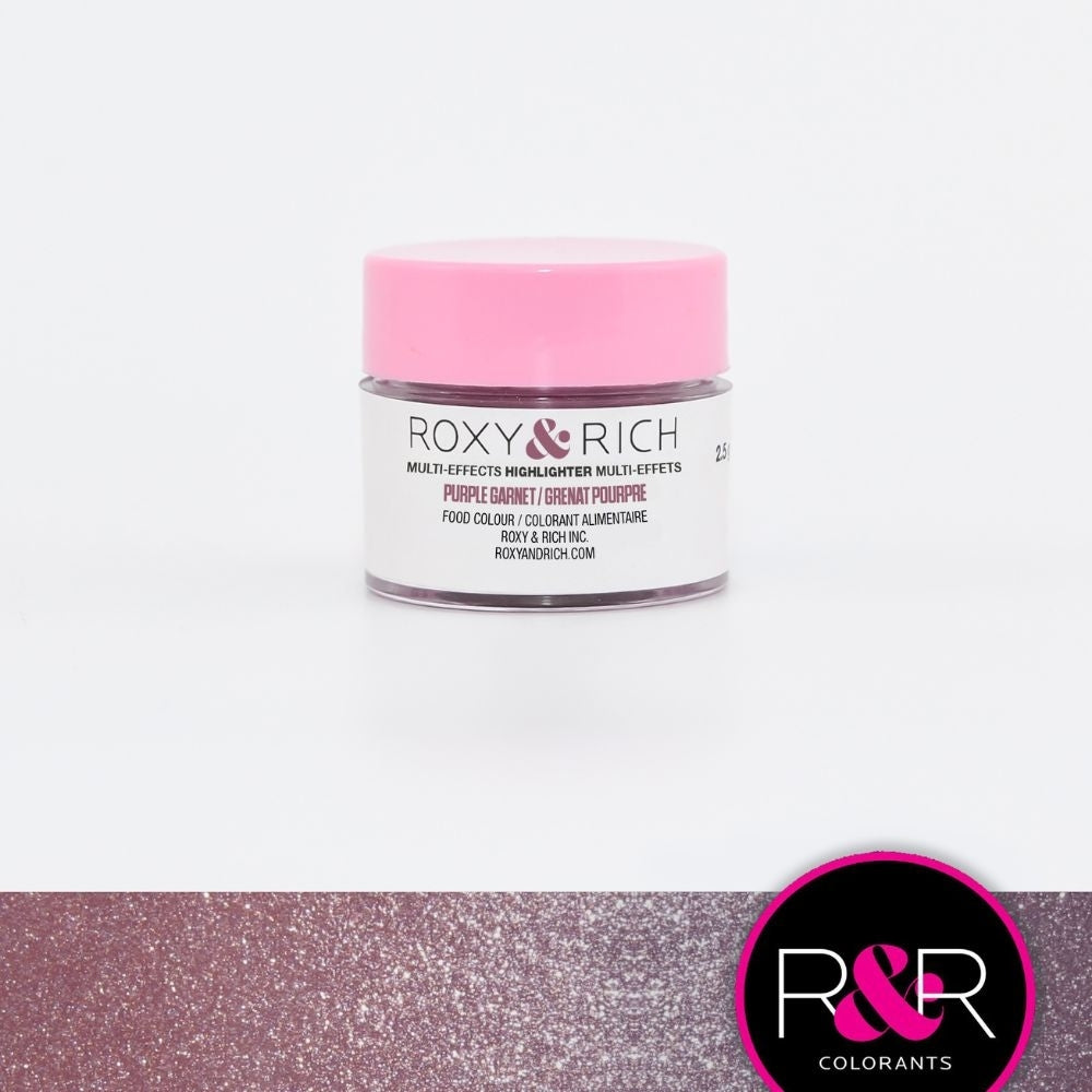 Roxy & Rich Highlighter Multi-Effects Dust 2.5g - E171 Free - Purple Garnet