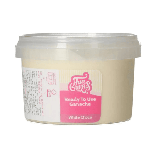 FunCakes White Chocolate Ready To Use Ganache 260g