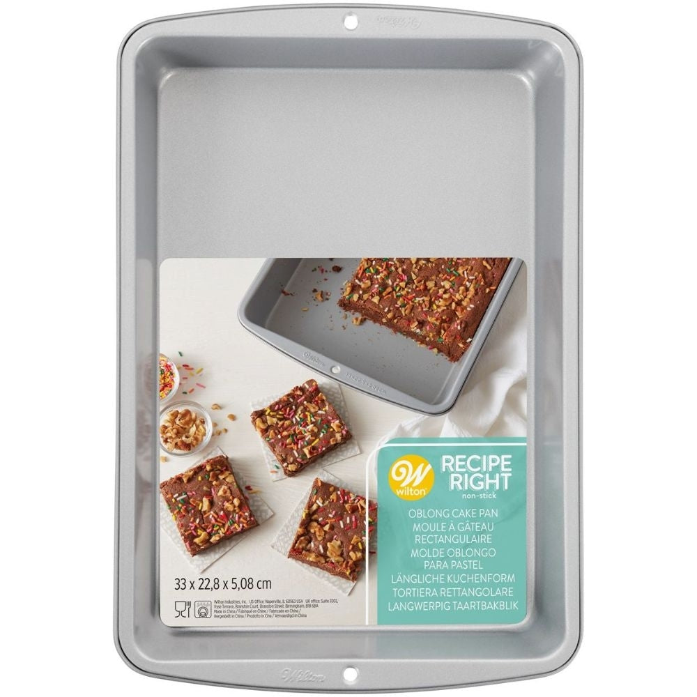 Wilton Recipe Right Oblong Pan 33 x 22.9cm