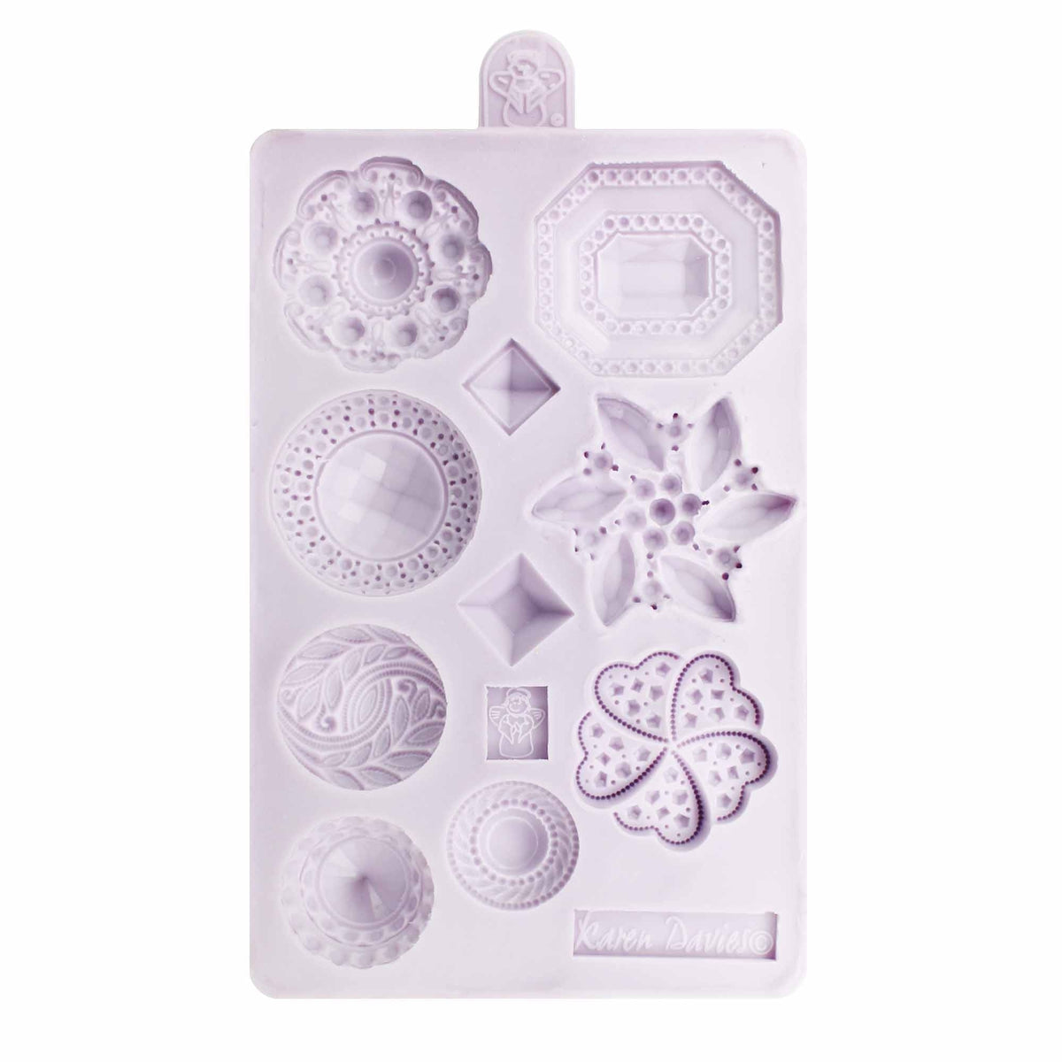 Karen Davies Vintage Brooch Silicone Icing Mould