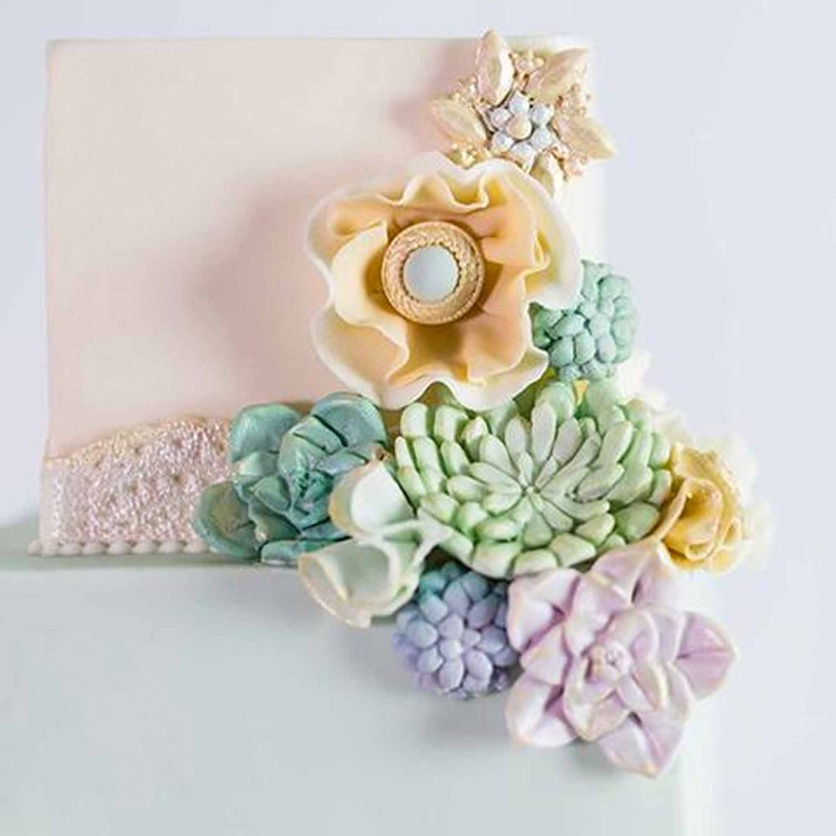Karen Davies Vintage Brooch Silicone Icing Mould