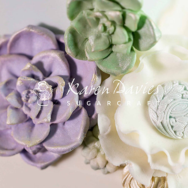 Karen Davies Vintage Brooch Silicone Icing Mould
