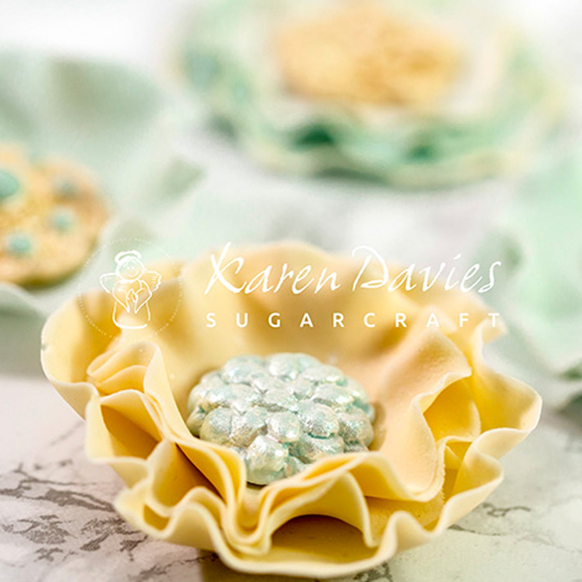 Karen Davies Vintage Brooch Silicone Icing Mould