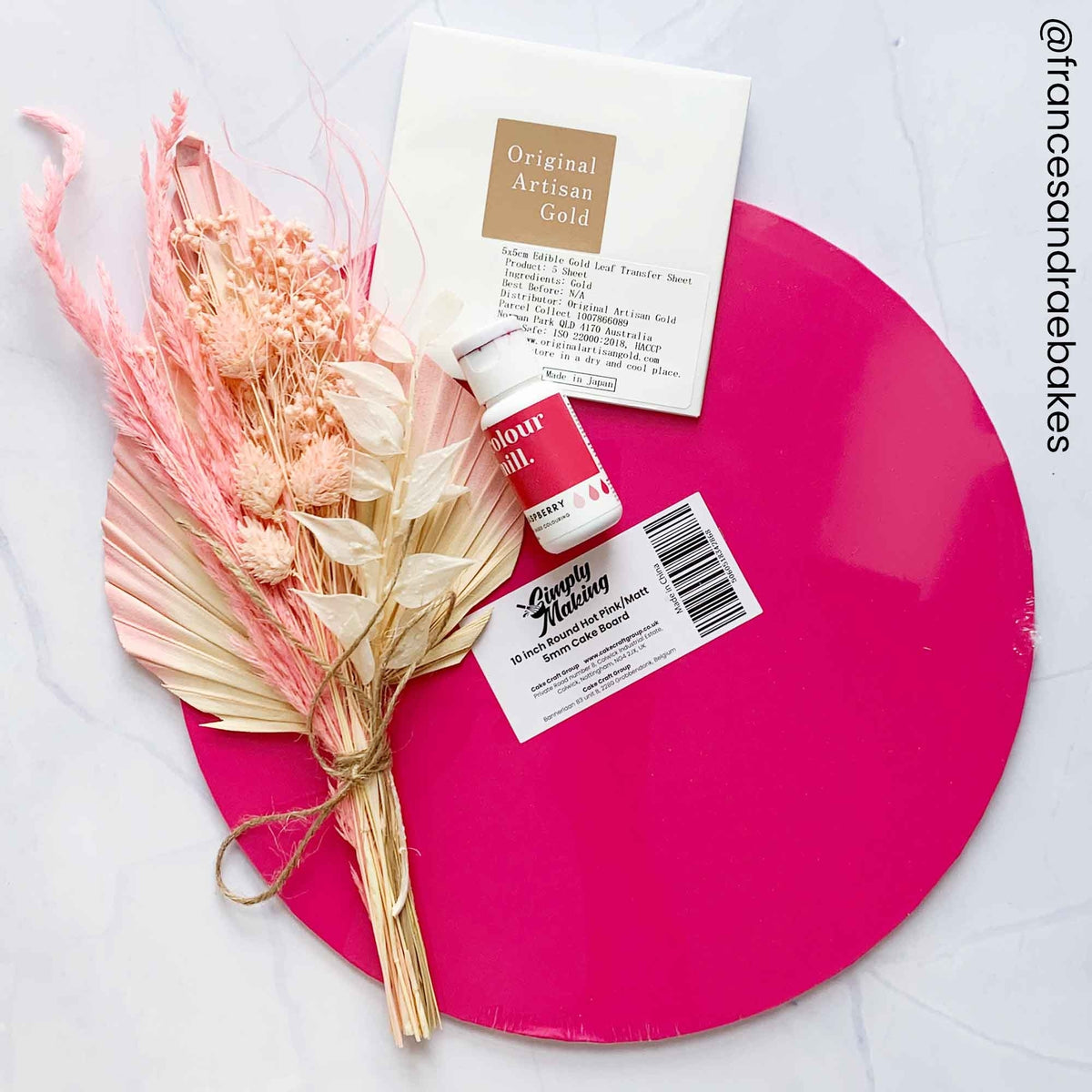 Simply Making 5mm Hot Pink Round Matt Masonite Board