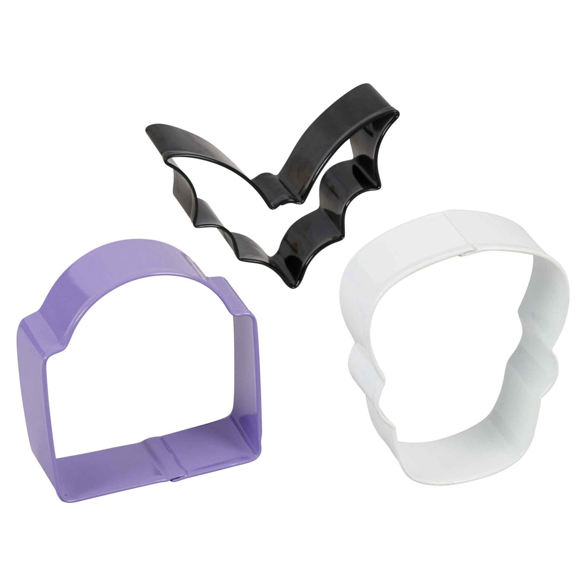 Wilton Bat, Stone & Skull - Metal Cutter Set of 3