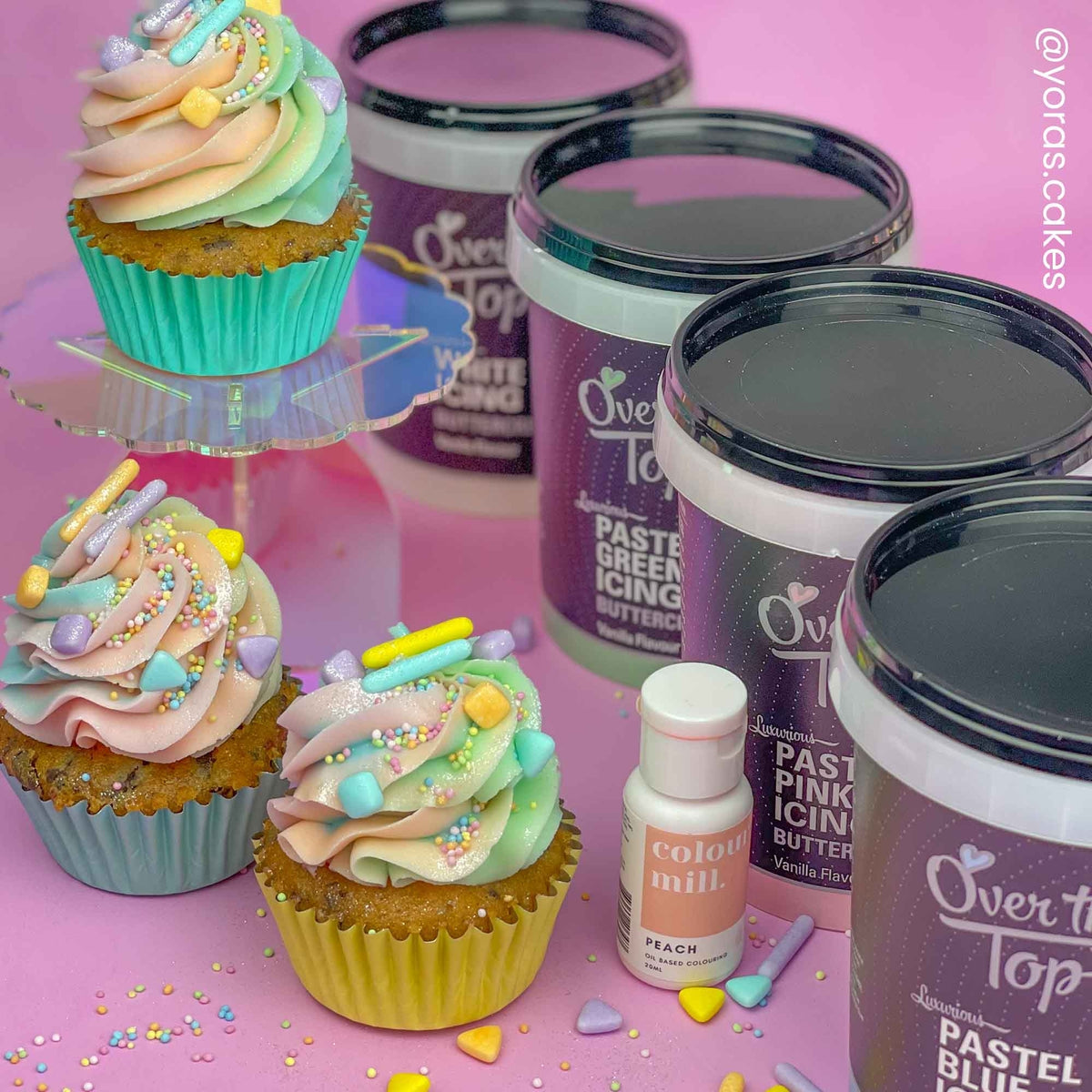 Over The Top White Buttercream