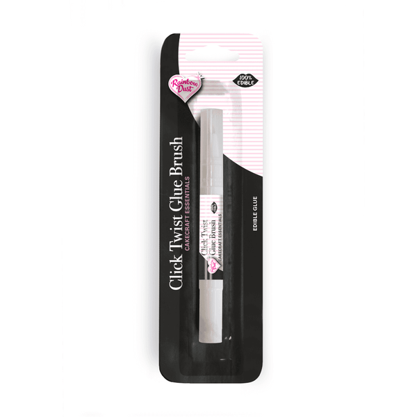 Rainbow Dust Click Twist Edible Glue Brush Pen