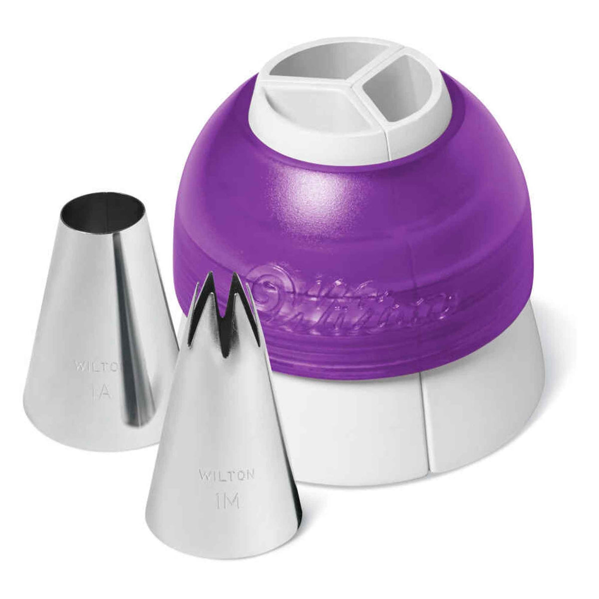 Wilton ColorSwirl Tri-Color Coupler Decorating Set Of 9